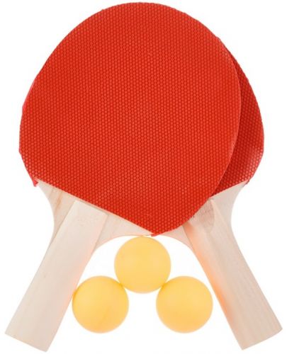 Комплект за тенис на маса KY - червен - 1