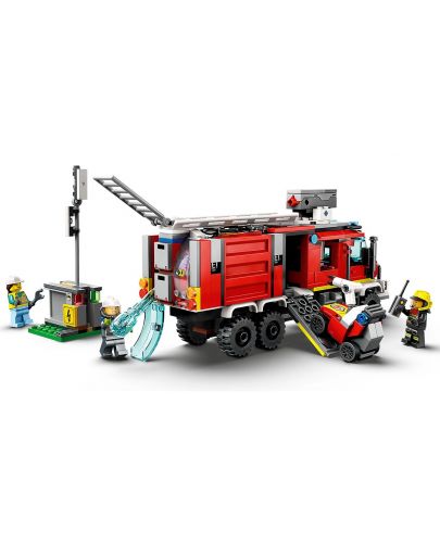 Конструктор LEGO City - Камион на пожарната команда (60374) - 4