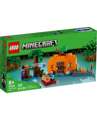 Конструктор LEGO Minecraft - Фермата за тикви (21248) - 1
