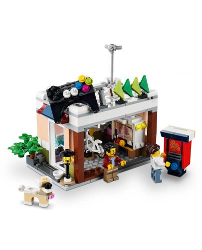 Конструктор Lego Creator 3 в 1 - Магазин за нудълс в центъра (31131) - 2