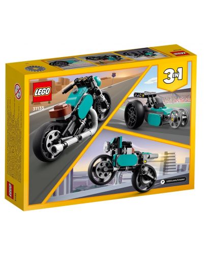 Конструктор LEGO Creator 3 в 1 - Винтидж мотоциклет (31135) - 10