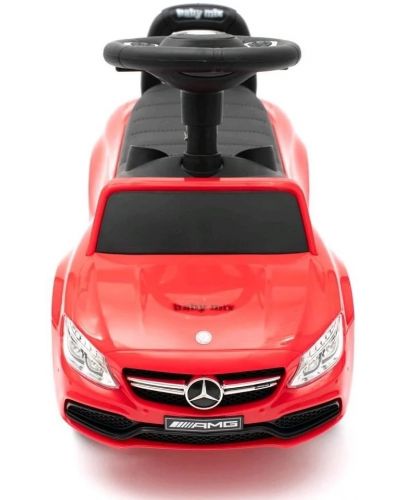 Кола за яздене Baby Mix - Mercedes Benz AMG C63 Coupe, червена - 2