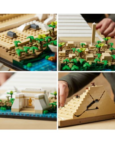 Конструктор Lego Architecture - Голямата пирамида в Гиза (21058) - 6
