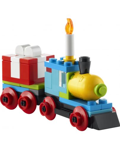 Конструктор LEGO Creator - Влак за рожден ден (30642) - 2