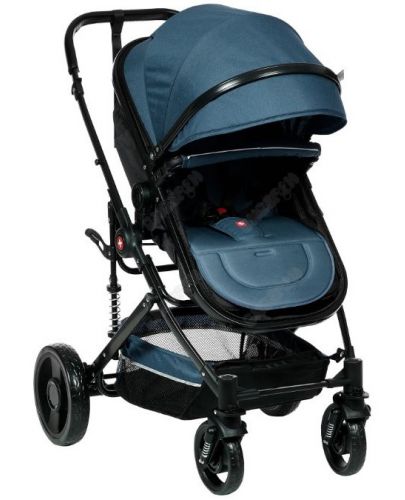 Комбинирана детска количка 2 в 1 Zizito - ZI Lana, синя - 1