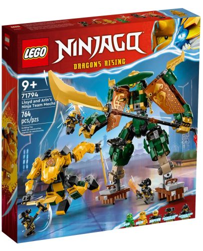 Конструктор LEGO Ninjago - Роботите на Лойд и Арин (71794) - 1