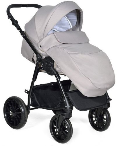 Комбинирана детска количка 3в1 Baby Giggle - Torino, бежова - 2