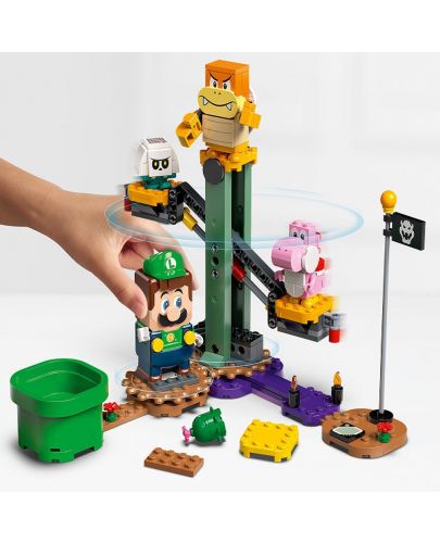 Конструктор Lego Super Mario - Приключения с Luigi начална писта (71387) - 8