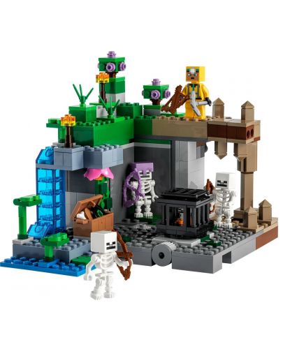 Конструктор LEGO Minecraft - Занданът на скелетите (21189) - 2
