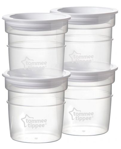 Комплект контейнери за кърма Tommee Tippee - Closer to Nature, 60 ml, 4 броя - 2