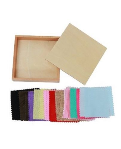 Комплект Smart Baby - Кутия с различни текстилни материи - 1