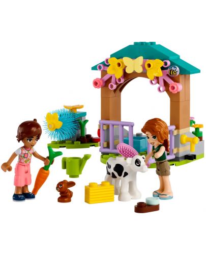 Конструктор LEGO Friends - Оборът за телета на Отъм (42607) - 2