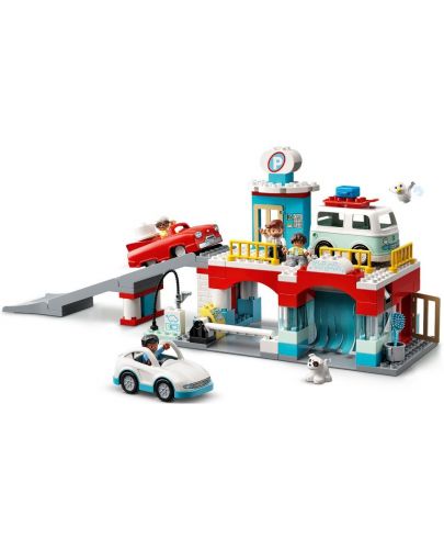 Конструктор Lego Duplo Town - Паркинг и автомивка (10948) - 3