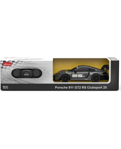 Кола с радиоуправление Rastar - Porsche 911 GT2 RS Clubsport 25, 1:24 - 7