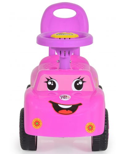 Кола за бутане Moni Toys - Keep Riding, розова - 2