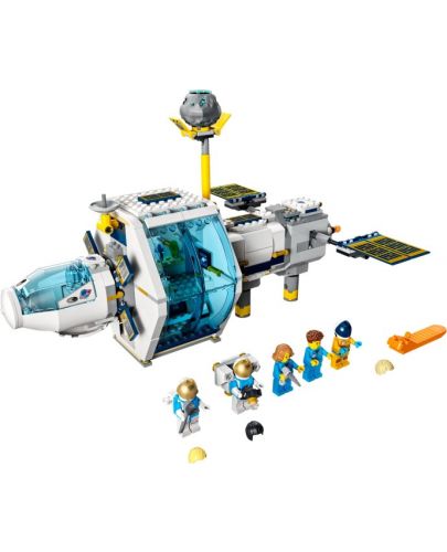 Конструктор Lego City Space Port - Лунна космическа станция (60349) - 2