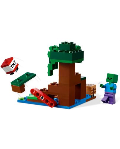 Конструктор LEGO Minecraft - Приключения в блатото (21240) - 4
