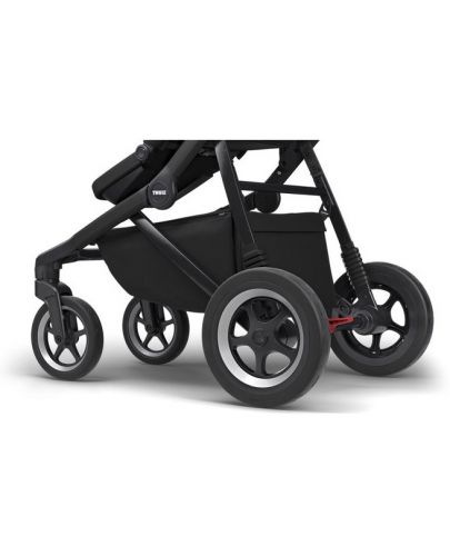 Комбинирана бебешка количка 2 в 1 Thule - Sleek, Grey Melange - 7