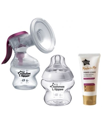 Комплект за кърмене Tommee Tippee - Made For Me, 3 части - 2