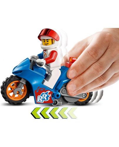 Комплект Lego City Stunt - Каскадьорски мотоциклет ракета (60298) - 4