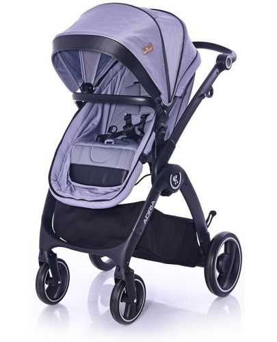Комбинирана детска количка Lorelli - Adria, Grey - 5