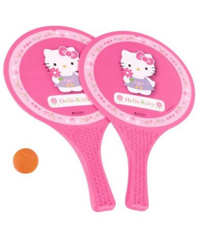 Комплект за тенис на маса Mondo - Hello Kitty, хилки и топче, Асортимент - 3