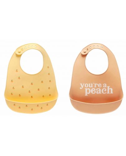 Комплект от 2 броя лигавници Pearhead - You are a peach - 1