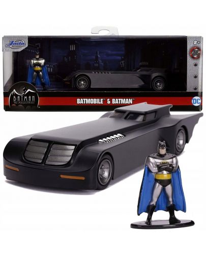 Комплект Jada Toys - Кола Batman Animated Series Batmobile, 1:32 - 1