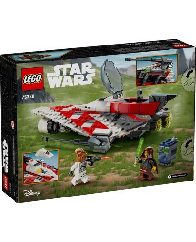 Конструктор LEGO Star Wars - Звездният изтребител на Джедая Боб (75388) - 2