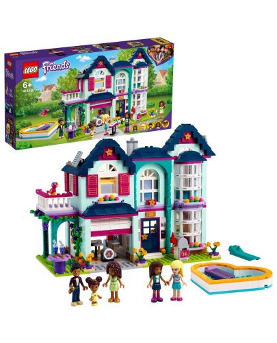 Конструктор Lego Friends - Семейната къща на Aндреа (41449) - 3