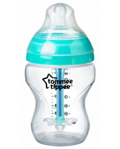 Комплект за новородено Tommee Tippee Advanced Anti-Colic - С четка за шишета, син - 6