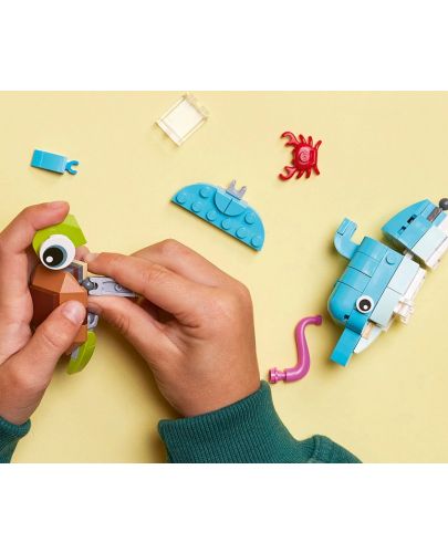 Конструктор LEGO Creator - Делфин и костенурка (31128) - 7