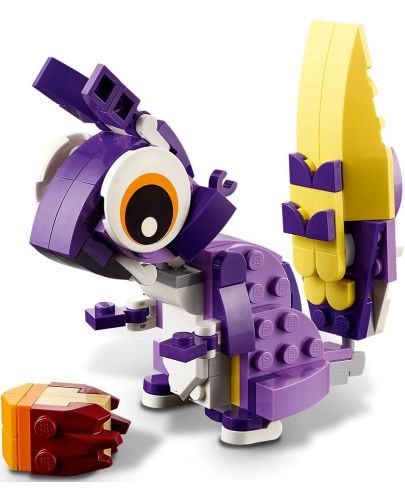 Конструктор LEGO Creator - Фантастични горски създания (31125) - 6