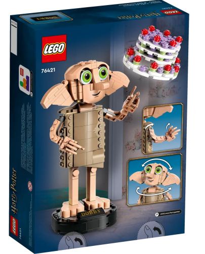 Конструктор LEGO Harry Potter - Домашният дух Доби (76421) - 2