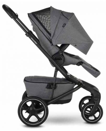 Комбинирана бебешка количка 2 в 1 Easywalker - Jimmey, Iris Grey - 3