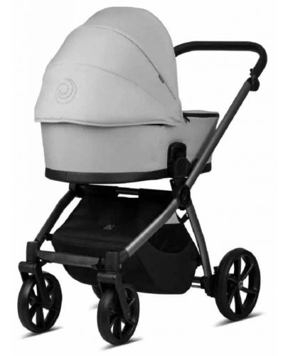 Комбинирана бебешка количка 2 в 1 Tutis - Mio Plus, Pearl - 3