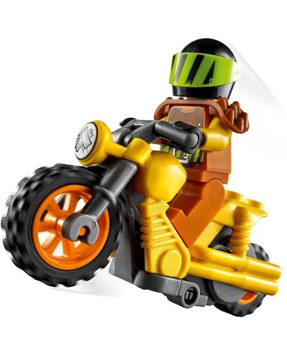 Комплект Lego City Stunt - Каскадьорски мотоциклет за разрушаване (60297) - 4