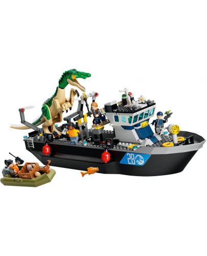Конструктор Lego Jurassic World - Бягство с кораб на Барионикс (76942) - 3