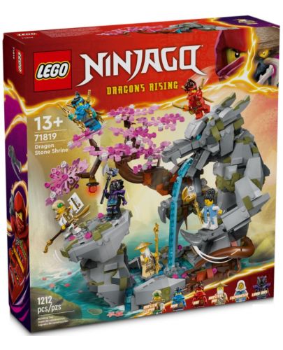 Конструктор LEGO Ninjago - Светилището на драконов камък (71819) - 1