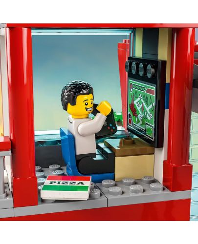 Конструктор Lego City - Пожарникарска станция (60320) - 4