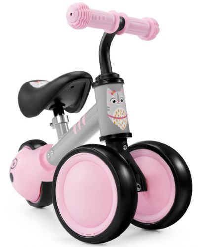 Колело за баланс KinderKraft - Cutie, Pink - 3