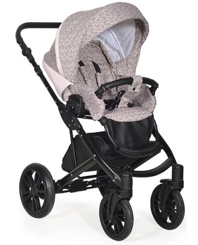 Комбинирана детска количка 2в1 Baby Giggle - Mio, розова - 4