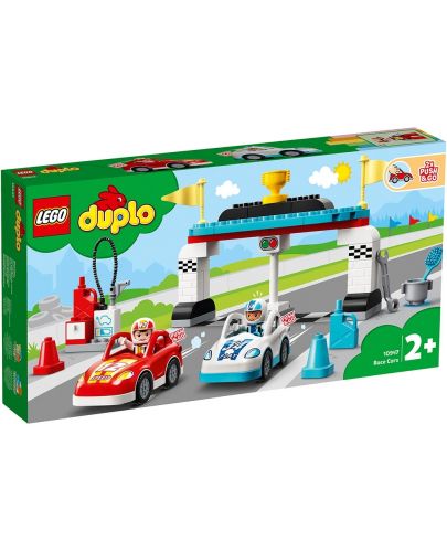 Конструктор Lego Duplo Town - Състезателни коли (10947) - 1