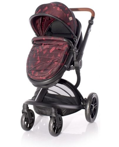 Комбинира детска количка Lorelli - Lumina, Red - 4