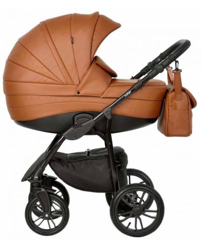 Комбинирана детска количка 3в1 Baby Giggle - Indigo Special, кафява - 2