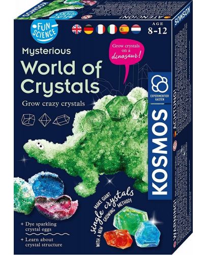 Компплект за експерименти Thames & Kosmos - Мистериозният свят на кристалите - 1