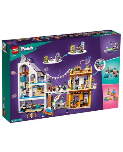 Конструктор LEGO Friends - Магазин за мебели и цветя в центъра (41732) - 2