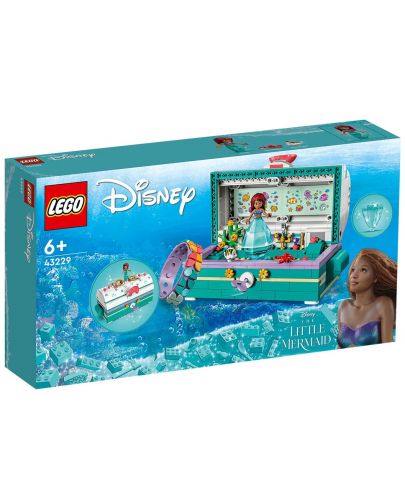 Конструктор LEGO Disney - Сандъкът със съкровища на Ариел (43229) - 1