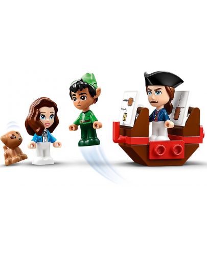 Конструктор LEGO Disney - Приключението на Питър Пан и Уенди (43220) - 3