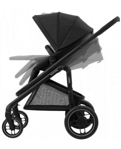 Комбинирана количка Maxi-Cosi - Plaza+, 2в1, Essential Black - 6